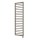 Vertaduro - Radiatore da bagno con termostato ADEL 600W 172x50 cm tortora