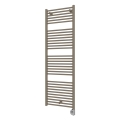 Vertaduro - Radiatore da bagno con termostato DENISE 600W 154x50 cm taupe
