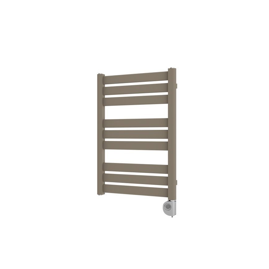 Vertaduro - Radiatore da bagno con termostato LUCY 400W 73x50 cm taupe