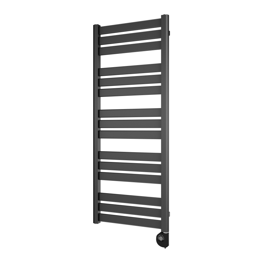 Vertaduro - Radiatore da bagno con termostato LUCY 600 W 125 x 50 cm antracite