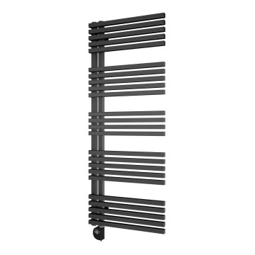 Vertaduro - Radiatore da bagno con termostato MICHELLE 600W 129x50 cm antracite