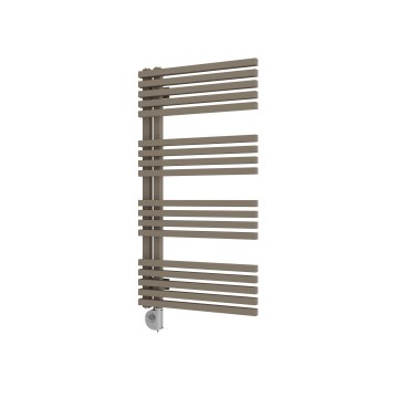 Vertaduro - Radiatore da bagno con termostato MICHELLE, 600W, 97x50 cm, taupe