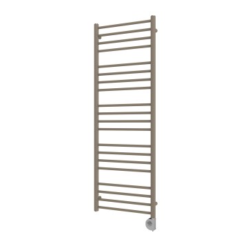Vertaduro - Radiatore da bagno con termostato SIMONE 600W 144x50 cm taupe