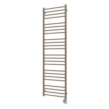 Vertaduro - Radiatore da bagno con termostato SIMONE 600W 174x50 cm taupe