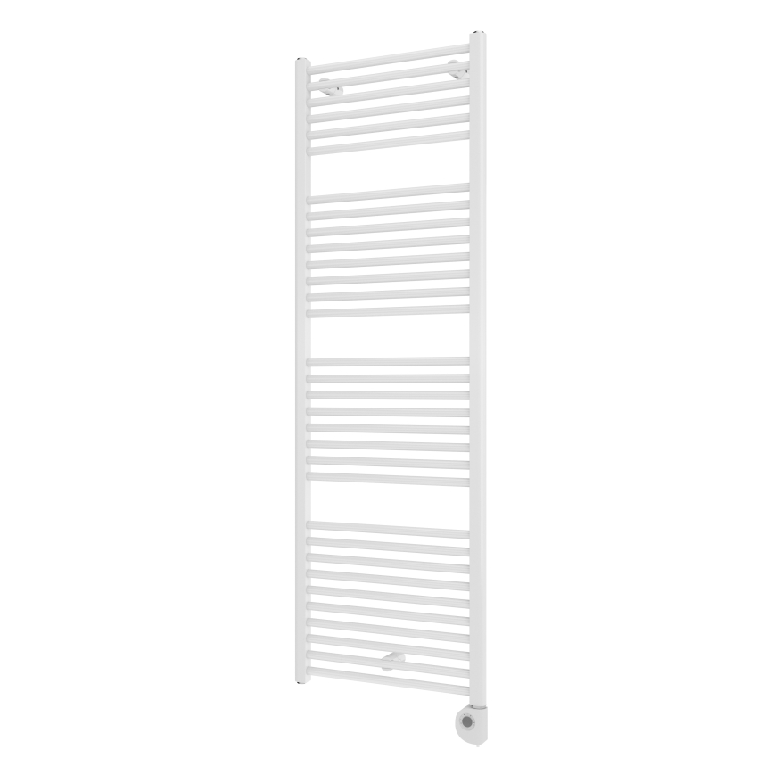 Vertaduro - Radiatore da bagno DENISE con termostato, 600 W, 154 x 50 cm, bianco