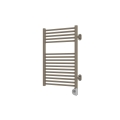 Vertaduro - Radiatore orientabile per bagno con termostato MEG 400W 78x50 cm taupe