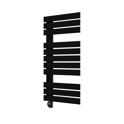 Vertaduro - Radiatore per bagno con termostato ZIVA 500W 109x50 cm nero