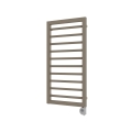 Vertaduro - Scaldasalviette da bagno con termostato ADEL 400 W 100 x 50 cm taupe
