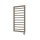 Vertaduro - Scaldasalviette da bagno con termostato ADEL 400 W 100 x 50 cm taupe