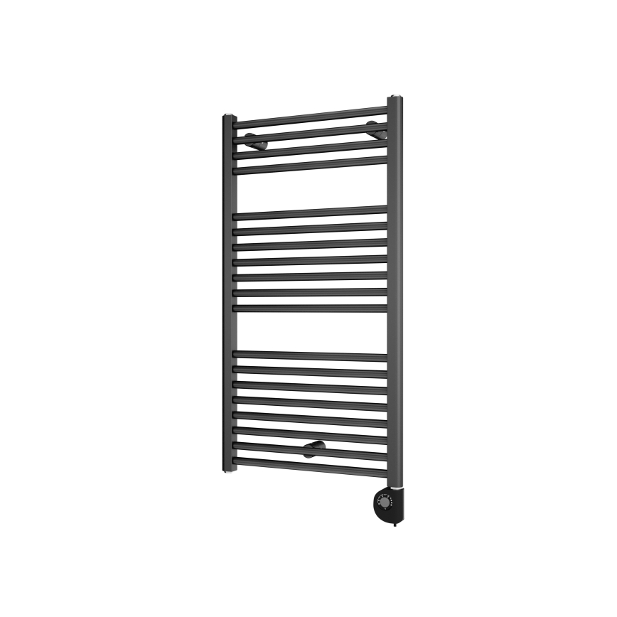 Vertaduro - Scaldasalviette da bagno con termostato DENISE 400W 94x50 cm antracite