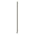 Vertaduro - Scaldasalviette da bagno con termostato ERDA 400W 180x5 cm taupe