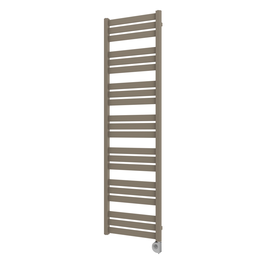 Vertaduro - Scaldasalviette da bagno con termostato LUCY 800W 177x50 cm taupe
