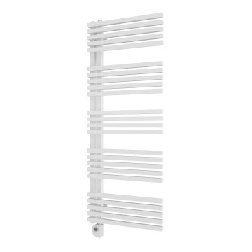 Vertaduro - Scaldasalviette da bagno con termostato MICHELLE 600 W 129 x 50 cm bianco
