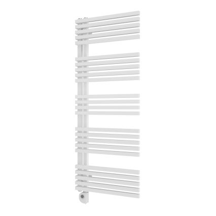 Vertaduro - Scaldasalviette da bagno con termostato MICHELLE 600 W 129 x 50 cm bianco