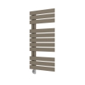 Vertaduro - Scaldasalviette da bagno con termostato ZIVA 500W 109x50 cm taupe