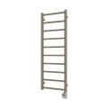 Vertaduro - Scaldasalviette da bagno con termostato ZOE 400W 114x40 cm taupe