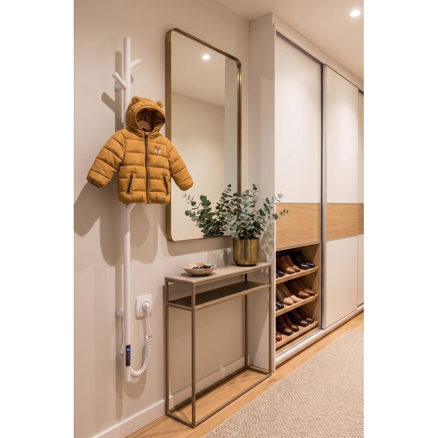 Vertaduro - Scaldasalviette elettrico MEDA 37W 118x16 cm bianco