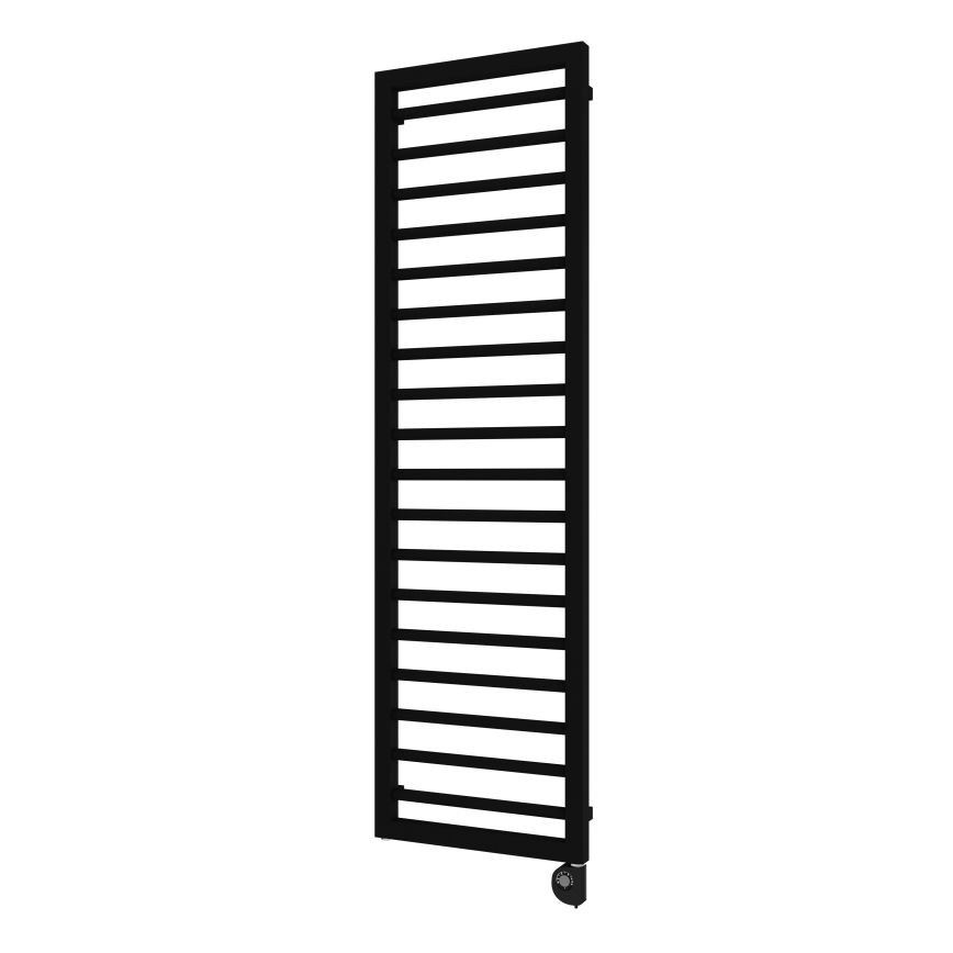 Vertaduro - Scaldasalviette per bagno con termostato ADEL 600W 172x50 cm nero