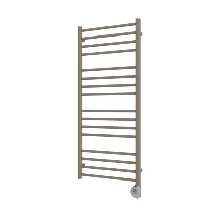 Vertaduro - Scaldasalviette per bagno con termostato integrato SIMONE 400W 114x50 cm taupe