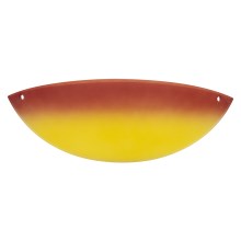 Vetro di ricambio BAYA-SONIC 42x15 cm rosso/arancione