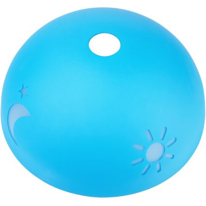 Vetro di ricambio per lampadario DAY & NIGHT E27 diametro 30 cm blu
