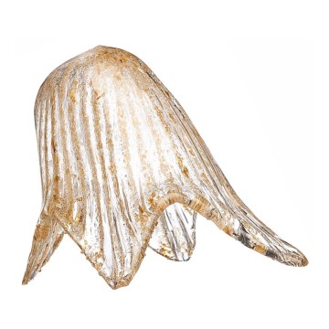 Vetro di ricambio E14 95x130 mm trasparente/oro