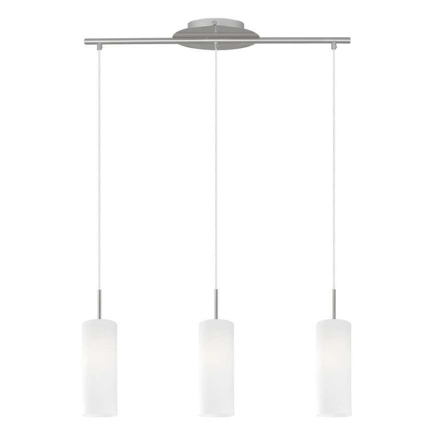 Vetro di ricambio per lampadario e lampada Eglo - Troy 3 bianco latte