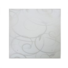 Vetro di ricambio IKAROS 37x37 cm bianco