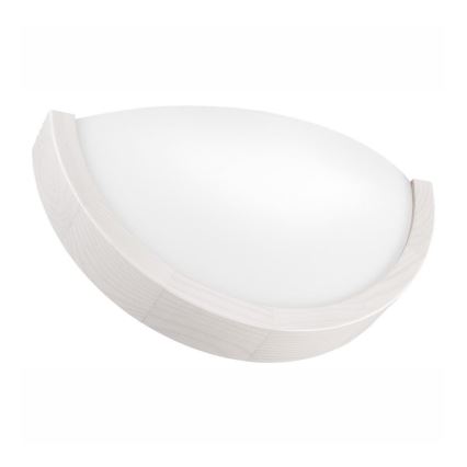 Vetro di ricambio NATURAL/OAK SLIM E27 bianco