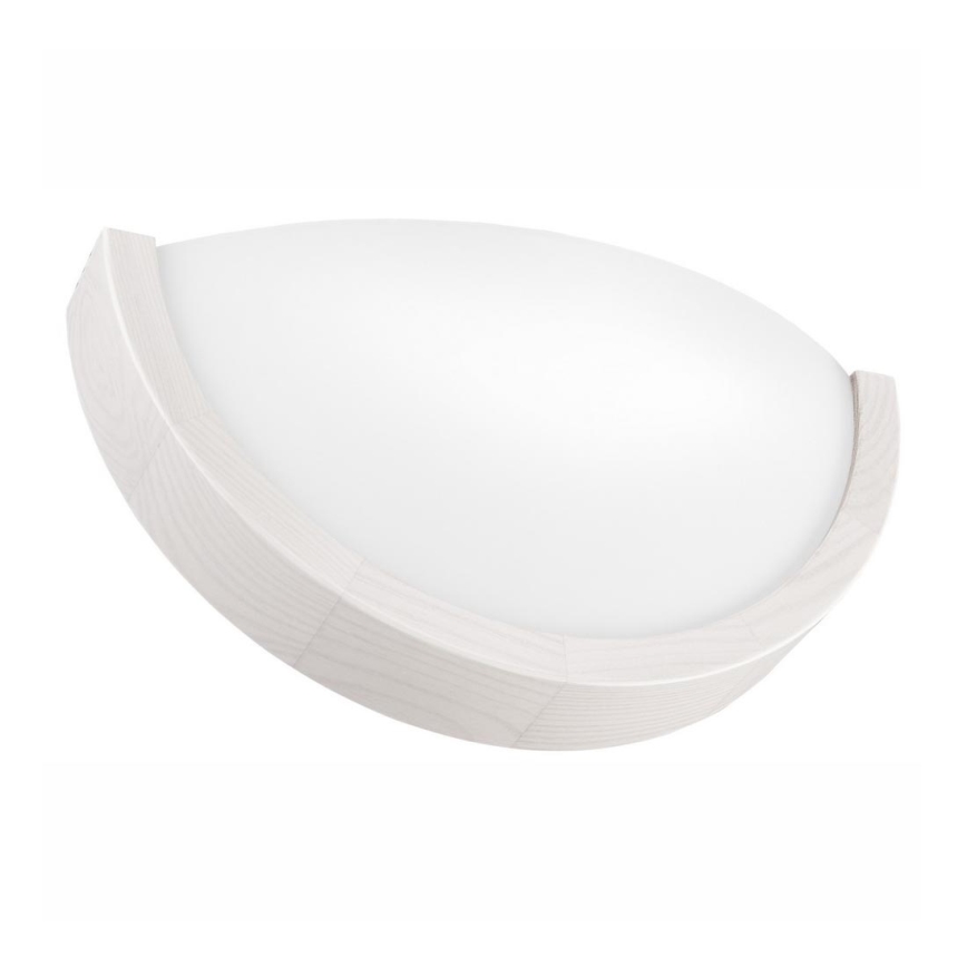 Vetro di ricambio NATURAL/OAK SLIM E27 bianco