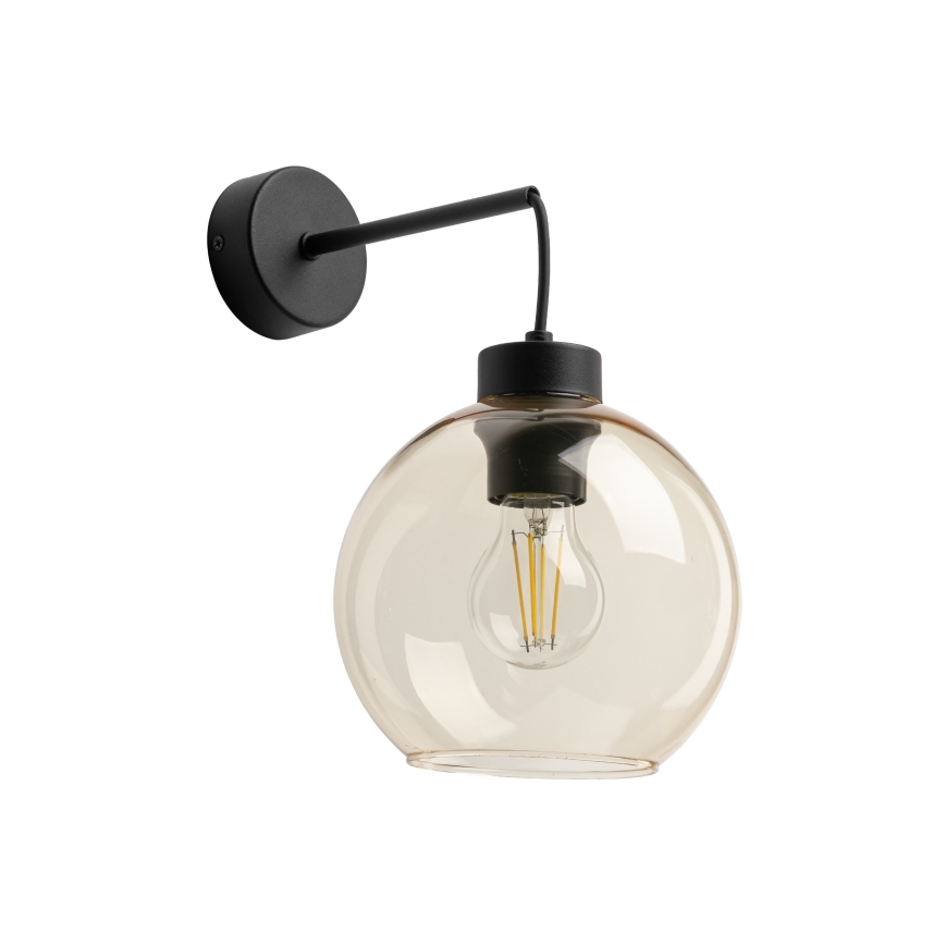 Vetro di ricambio per applique e lampadario CUBUS E27 Ø 18, beige fumé
