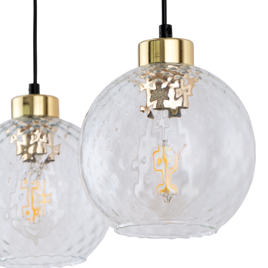 Vetro di ricambio per lampada da parete e lampadario DEVON, diam. 18 cm, trasparente
