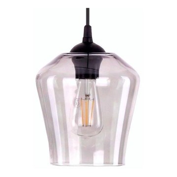 Vetro di ricambio per lampadario AMSTERDAM E27, Ø 19 cm, rosa fumé