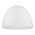 Vetro di ricambio per lampadario con attacco E27, Ø 18 cm, in vetro opalino
