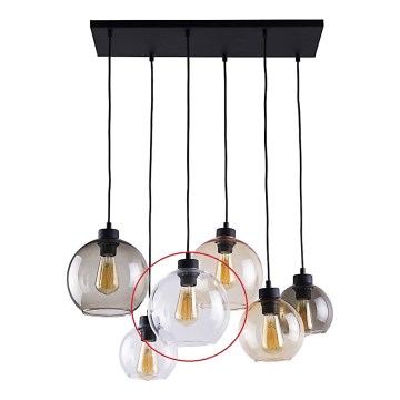 Vetro di ricambio per lampadario CUBUS E27 limpido