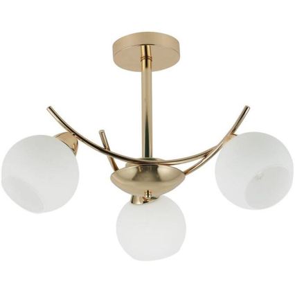 Vetro di ricambio per lampadario e applique AMOS E27, Ø 13 cm, bianco