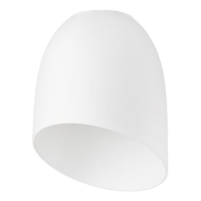 Vetro di ricambio per lampadario e applique DONNA E27 bianco