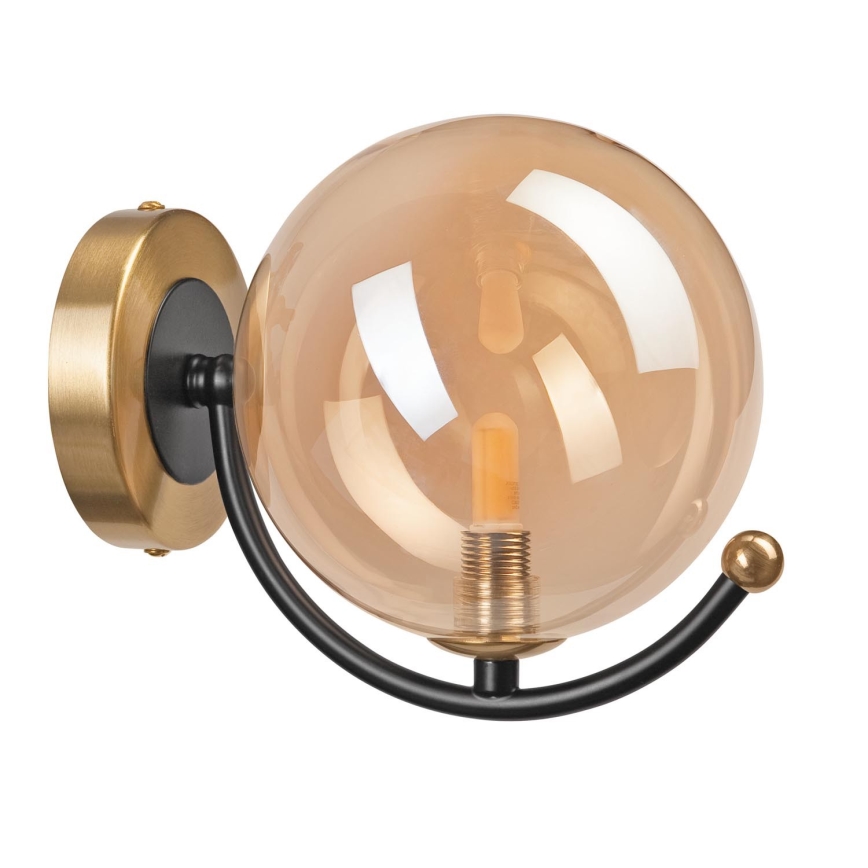 Vetro di ricambio per lampadario e applique GEORGIA G9 Ø 12 cm, fumé beige