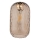 Vetro di ricambio per lampadario e applique PESCARA E27 Ø 14 cm marrone fumé