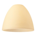 Vetro di ricambio per lampadario e applique TULIPAN E27 100x130 mm giallo