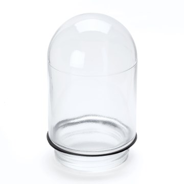 Vetro di ricambio per lampadario e lampada EDWARD E27, diametro 10 cm, trasparente