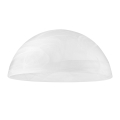 Vetro di ricambio per lampadario E27 130x300 mm bianco