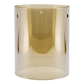 Vetro di ricambio per lampadario E27 diam. 13 cm beige