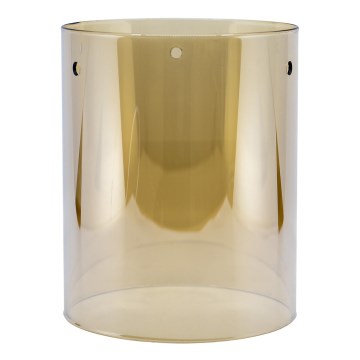 Vetro di ricambio per lampadario E27 diam. 13 cm beige