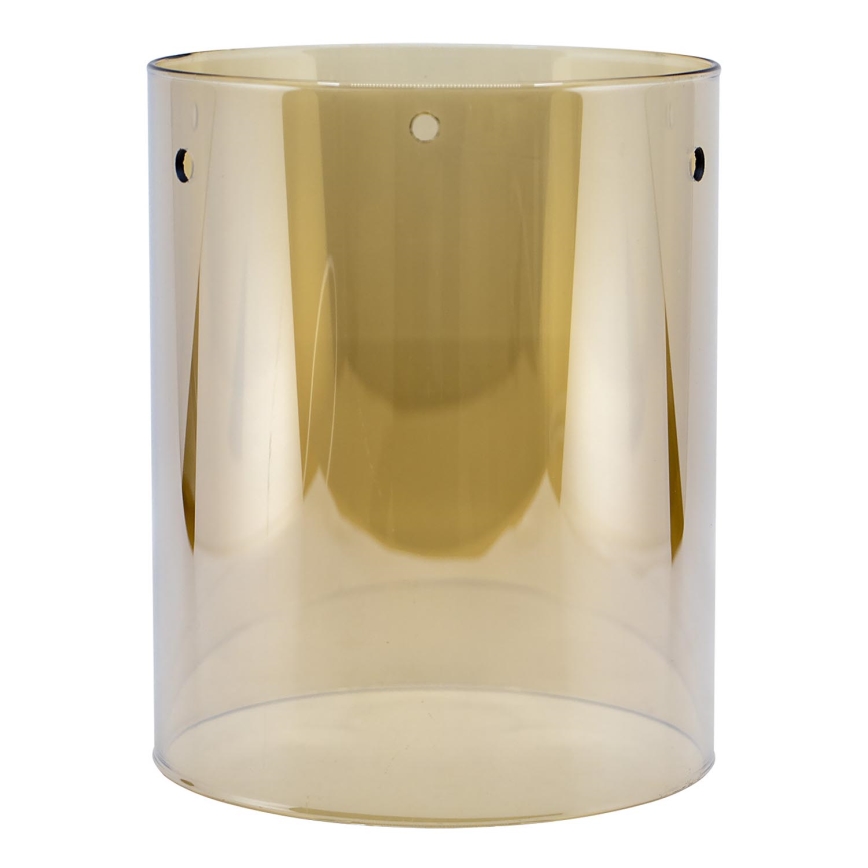 Vetro di ricambio per lampadario E27 diam. 13 cm beige
