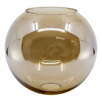 Vetro di ricambio per lampadario E27 diam. 20 cm beige