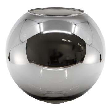 Vetro di ricambio per lampadario E27 diam. 20 cm cromo lucido