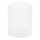 Vetro di ricambio per lampadario E27 diametro 10 cm bianco