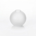 Vetro di ricambio per lampadario E27, diametro 15 cm, bianco opaco