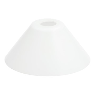 Vetro di ricambio per lampadario E27 diametro 22 cm bianco